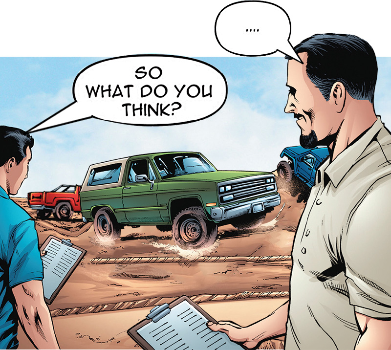 Designers suggest Trail Grappler and Terra Grappler names.