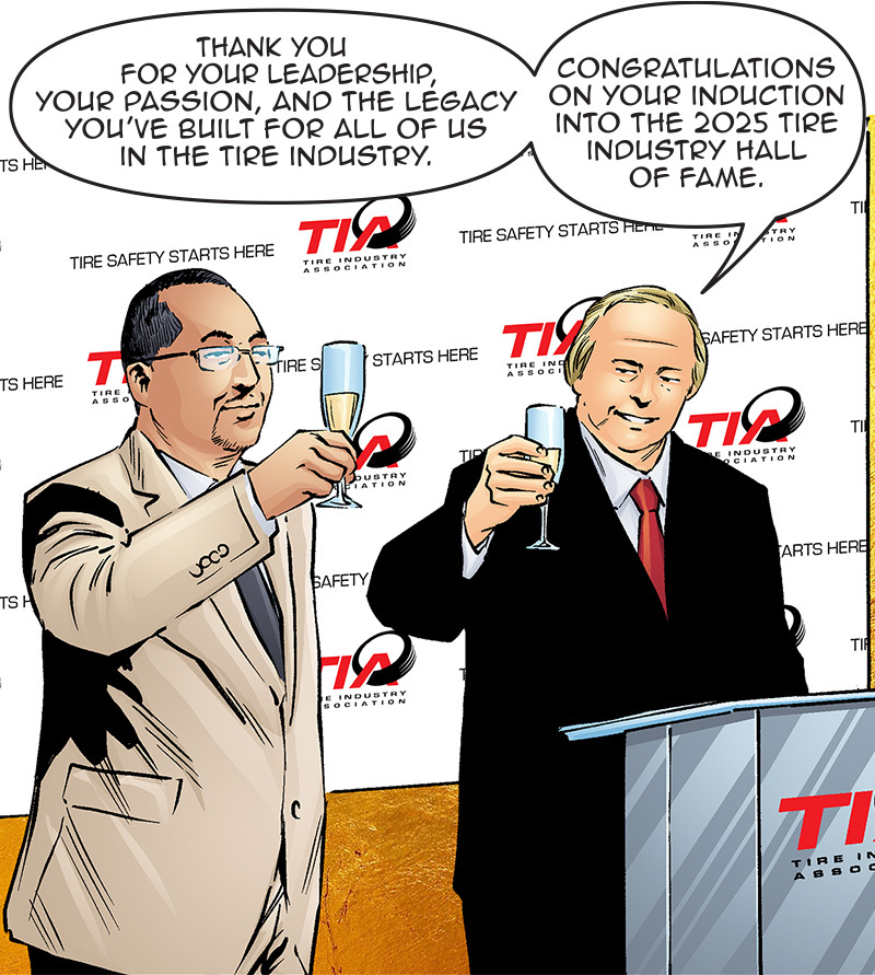 Leaders toast Mizutani's Hall of Fame induction.